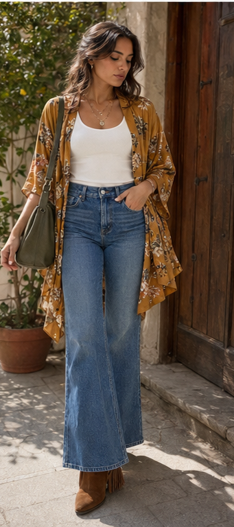 Weekend away outfit example